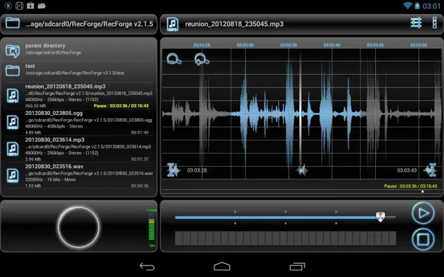 RecForge Lite android App screenshot 7